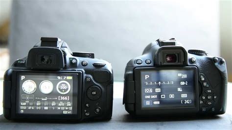 Nikon D5200 vs Canon PowerShot A4000 IS Karşılaştırma